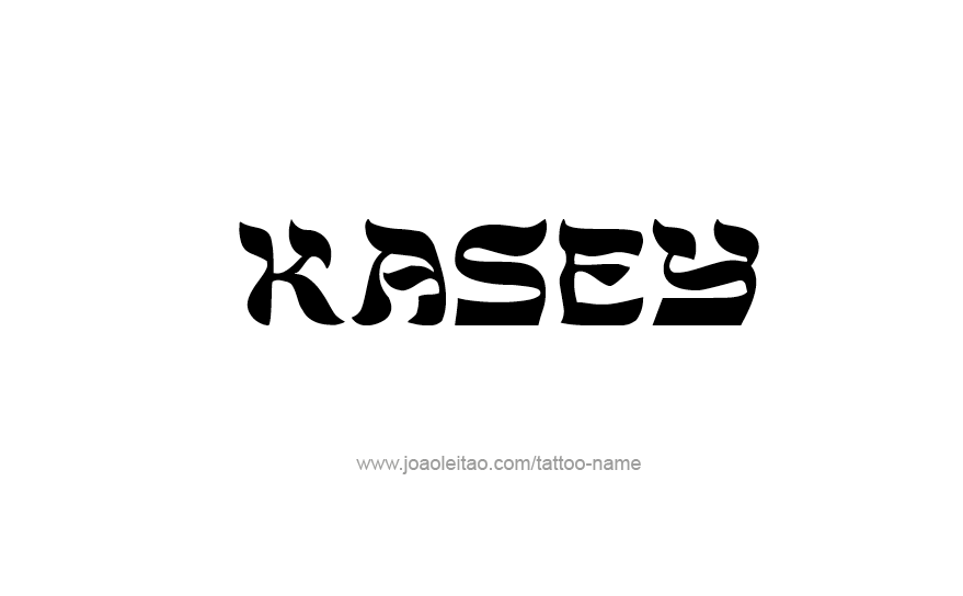 Tattoo Design Name Kasey   