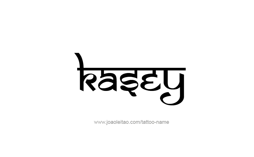 Tattoo Design Name Kasey   