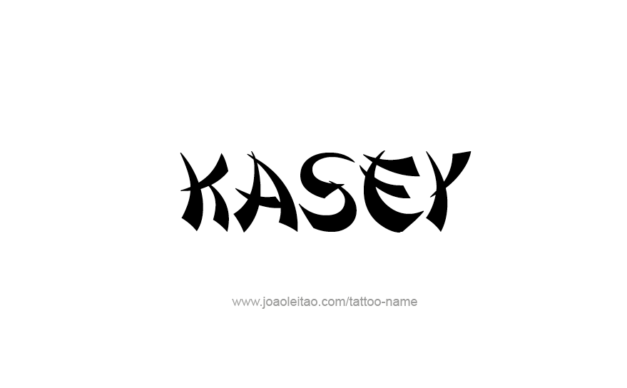 Tattoo Design Name Kasey   