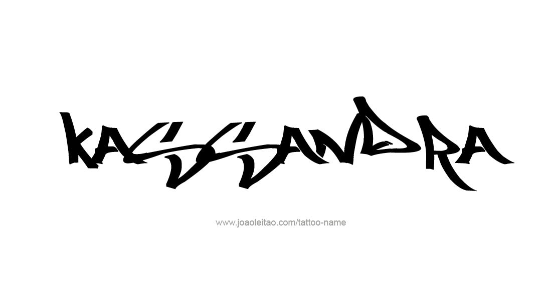 Tattoo Design Name Kassandra   