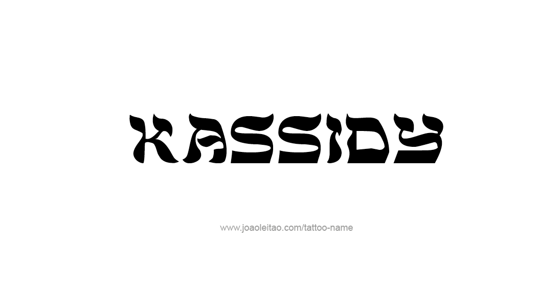 Tattoo Design Name Kassidy   