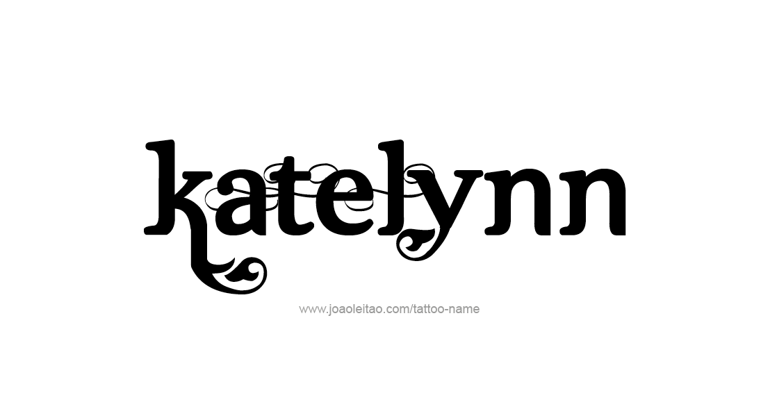 Tattoo Design Name Katelynn   