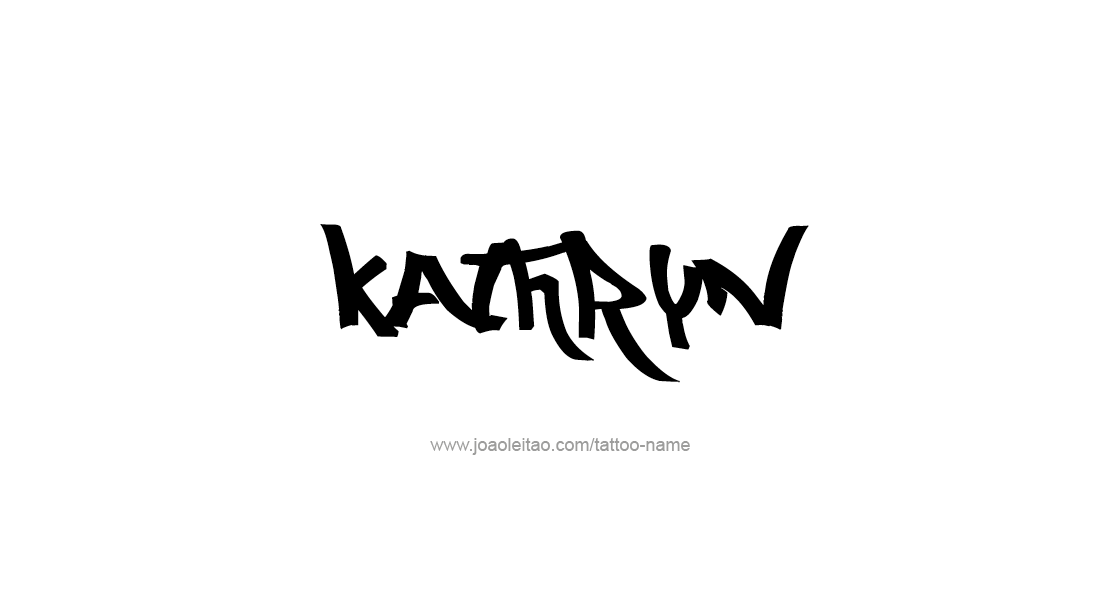 Tattoo Design Name Kathryn   