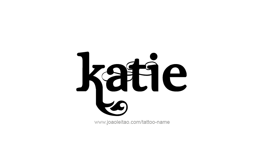 Tattoo Design Name Katie   