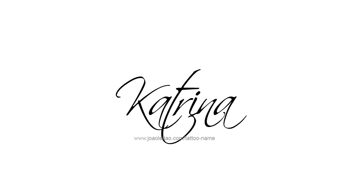 Tattoo Design Name Katrina   