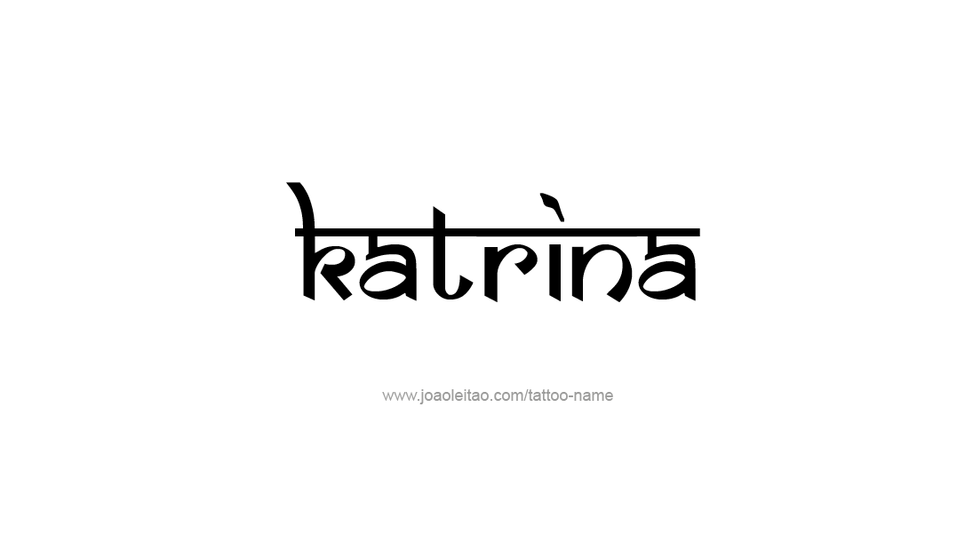 Tattoo Design Name Katrina   