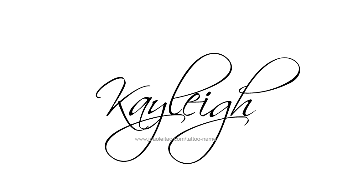 Tattoo Design Name Kayleigh   