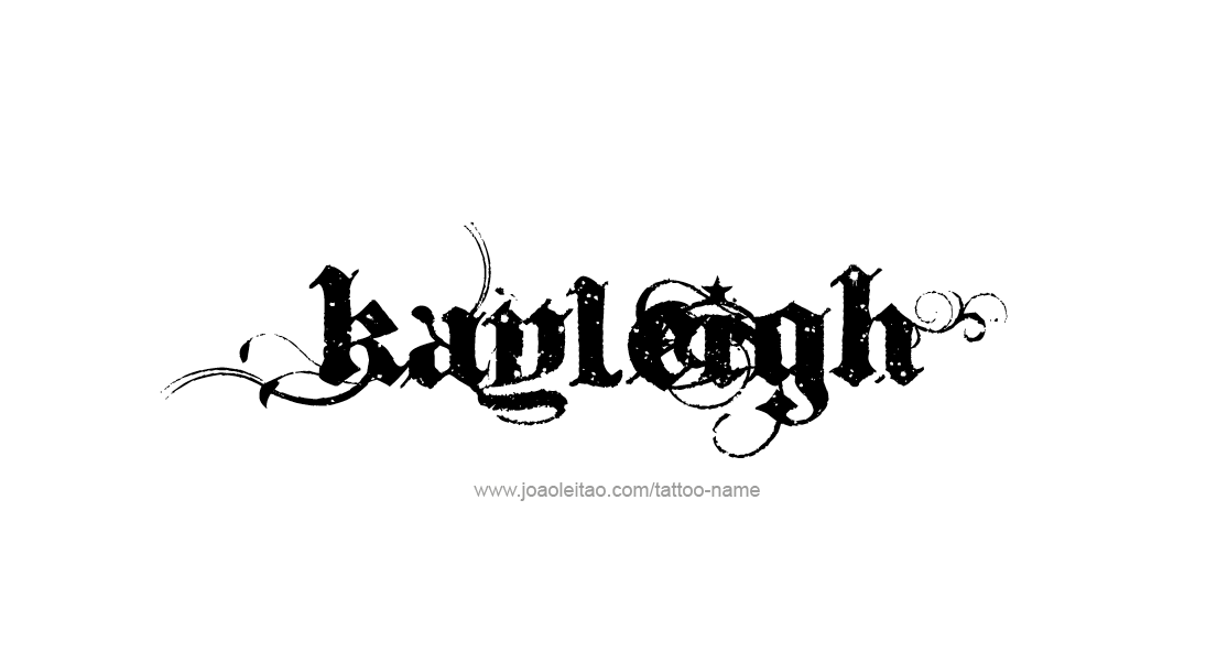 Tattoo Design Name Kayleigh   