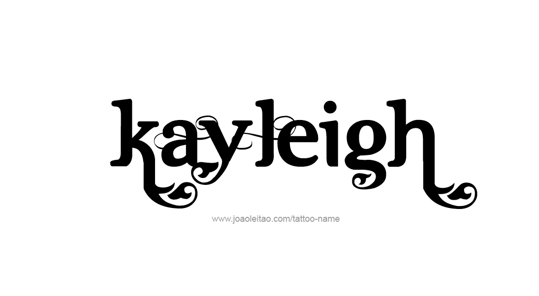 Tattoo Design Name Kayleigh   