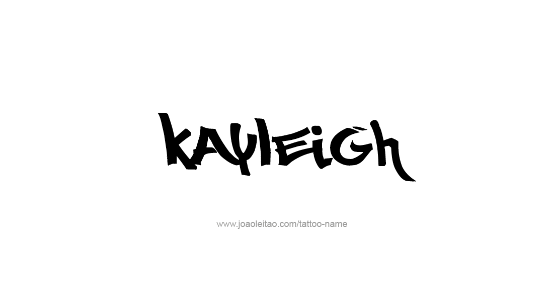 Tattoo Design Name Kayleigh   