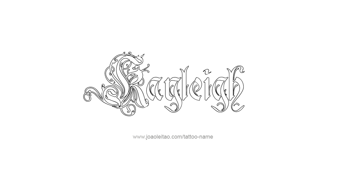 Tattoo Design Name Kayleigh   