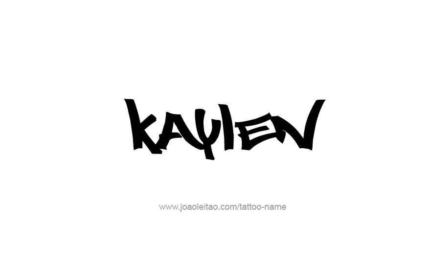 Tattoo Design Name Kaylen   