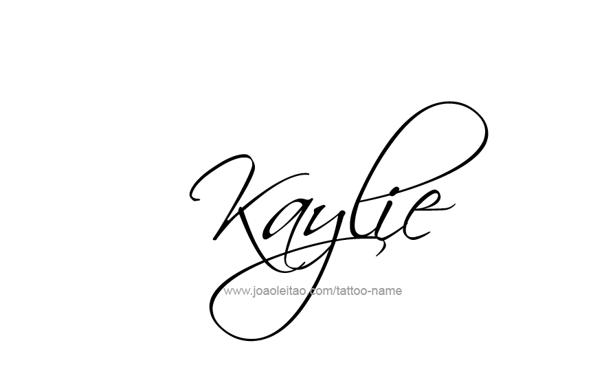 Tattoo Design Name Kaylie   