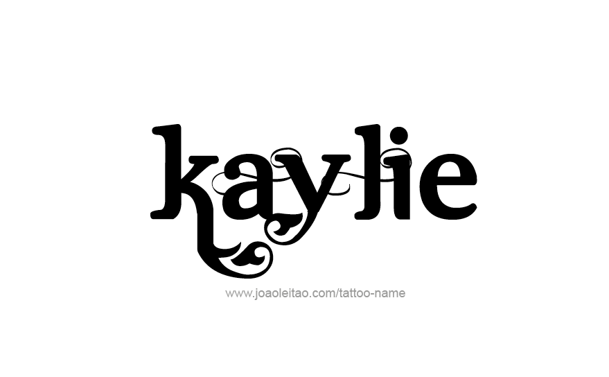 Tattoo Design Name Kaylie   
