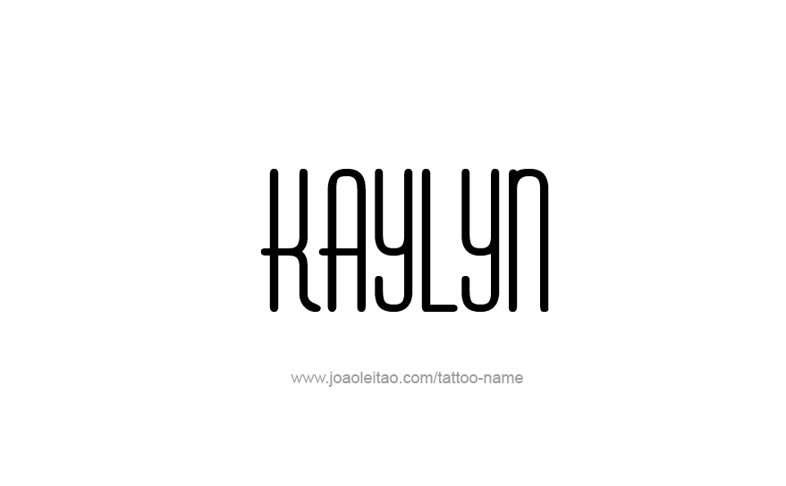 Tattoo Design Name Kaylyn   