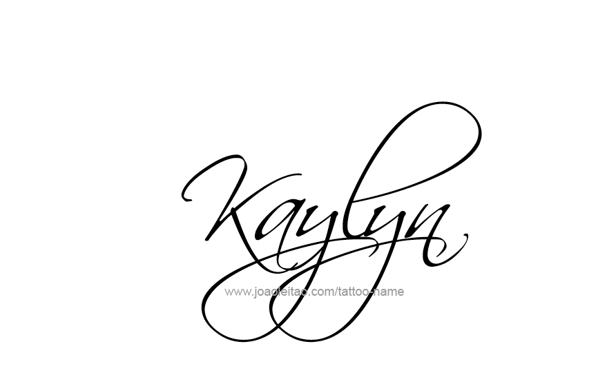 Tattoo Design Name Kaylyn   