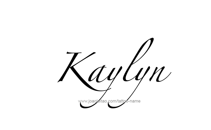 Tattoo Design Name Kaylyn   