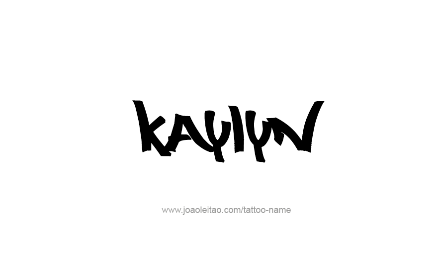 Tattoo Design Name Kaylyn   