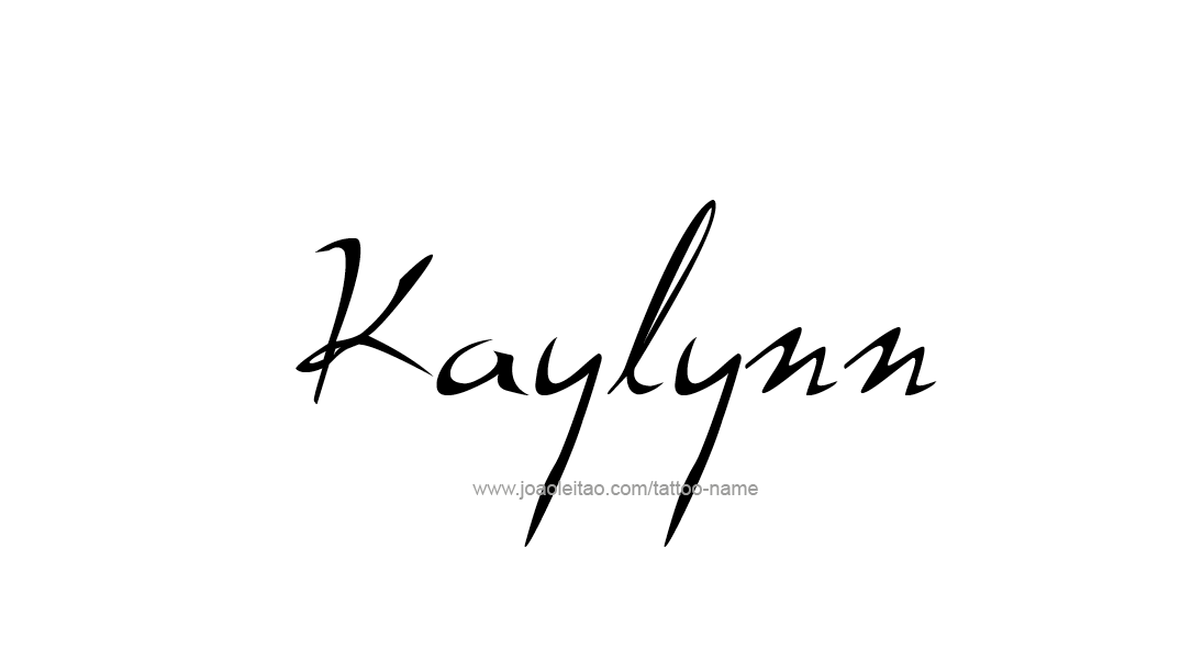 Tattoo Design Name Kaylynn   