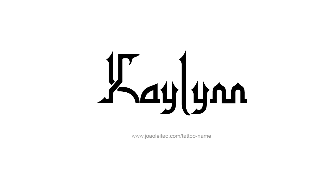 Tattoo Design Name Kaylynn   