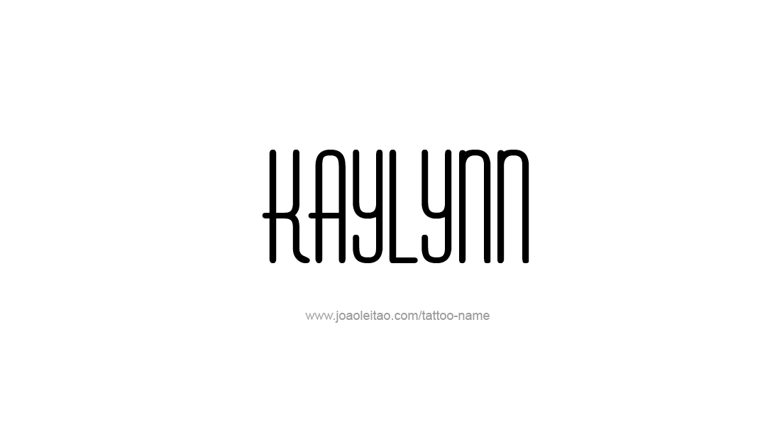 Tattoo Design Name Kaylynn   