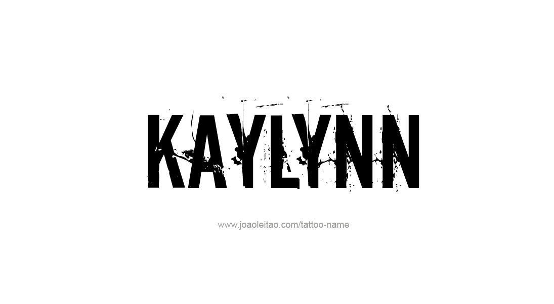 Tattoo Design Name Kaylynn   