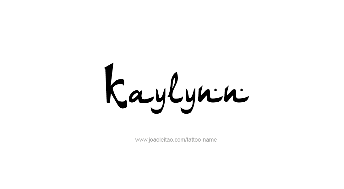 Tattoo Design Name Kaylynn   