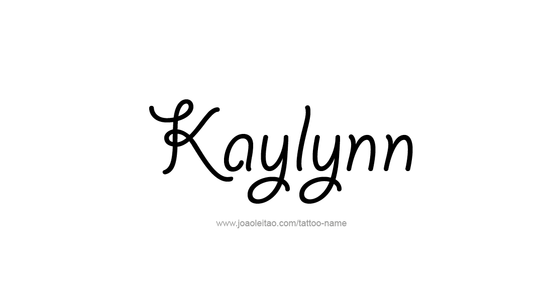 Tattoo Design Name Kaylynn   