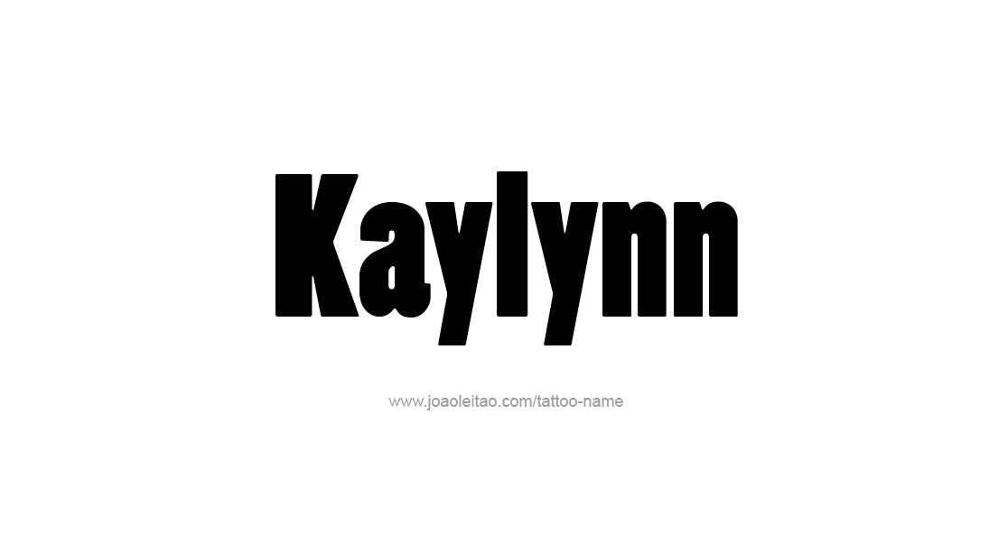 Tattoo Design Name Kaylynn   