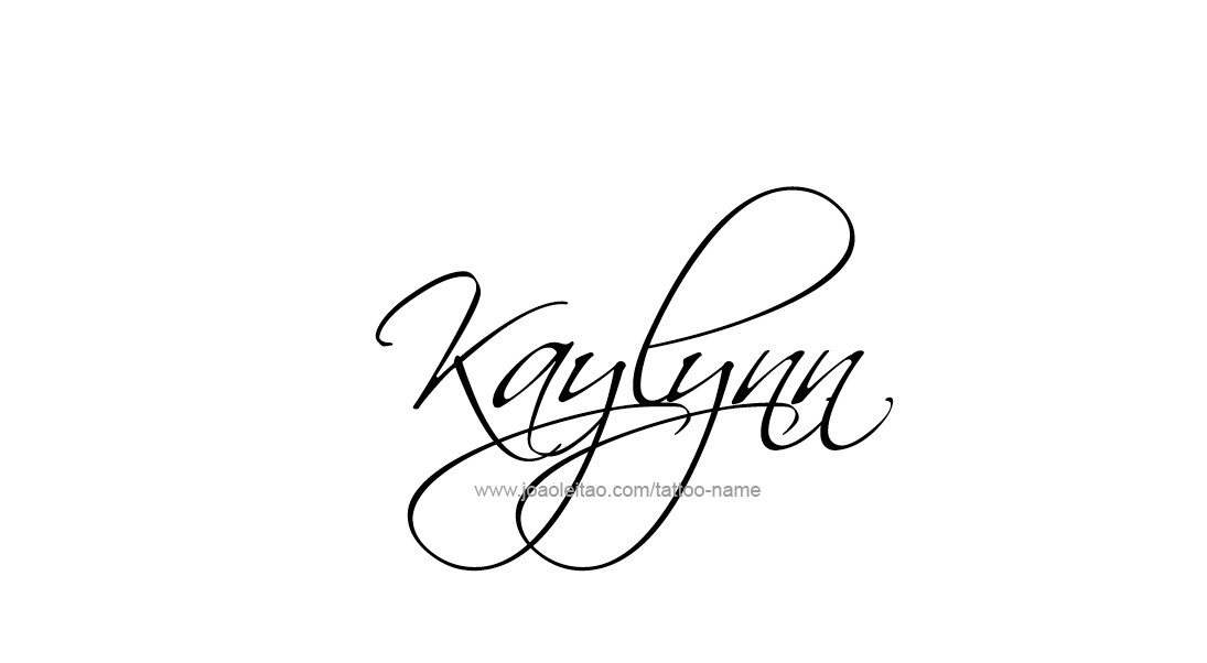 Tattoo Design Name Kaylynn   