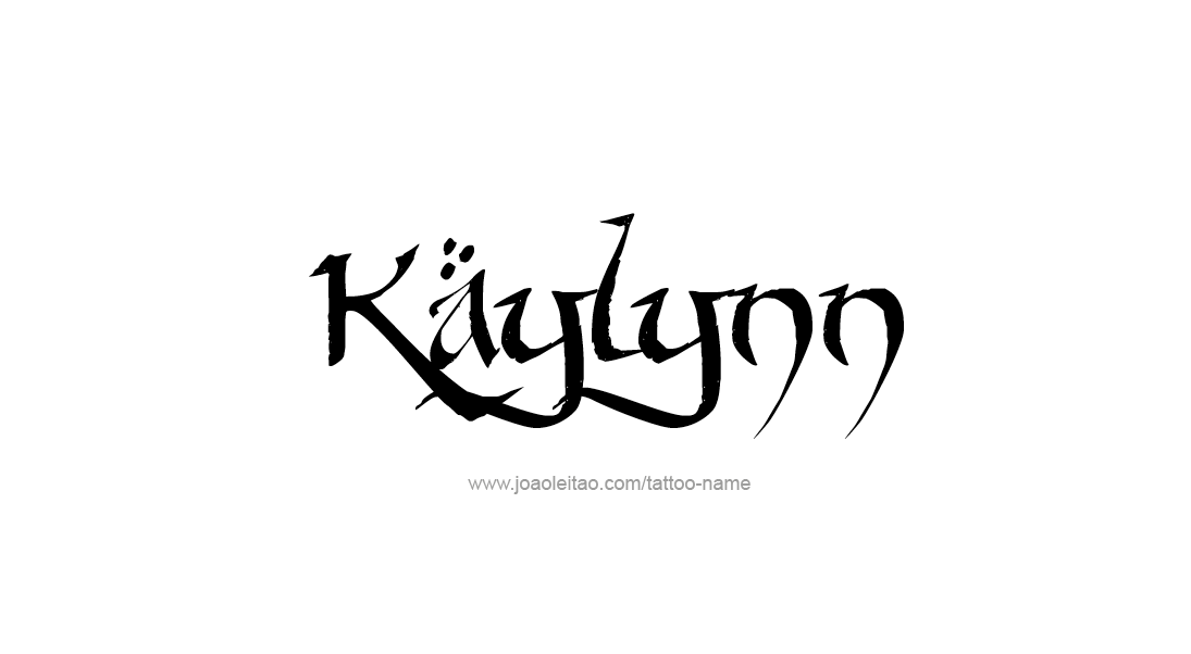 Tattoo Design Name Kaylynn   