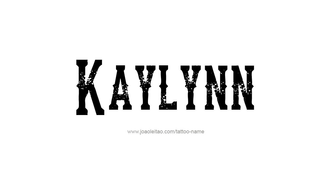 Tattoo Design Name Kaylynn   