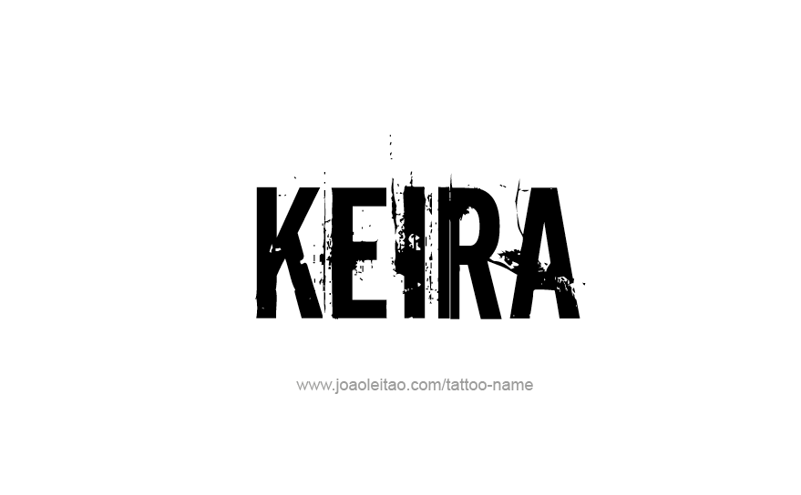 Tattoo Design Name Keira   