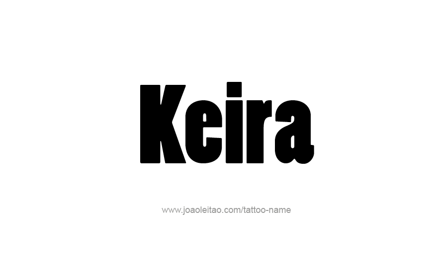 Tattoo Design Name Keira   