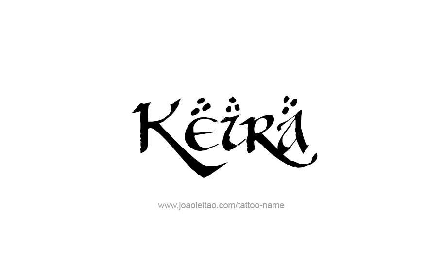 Tattoo Design Name Keira   