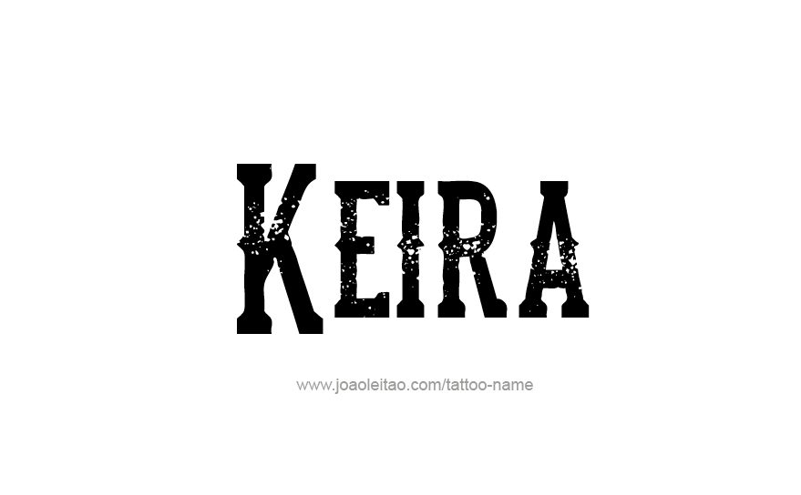 Tattoo Design Name Keira   