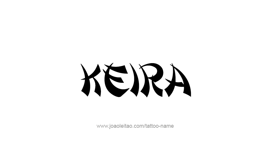 Tattoo Design Name Keira   