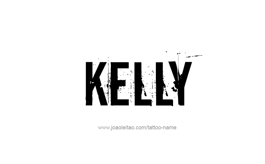 Tattoo Design Name Kelly   