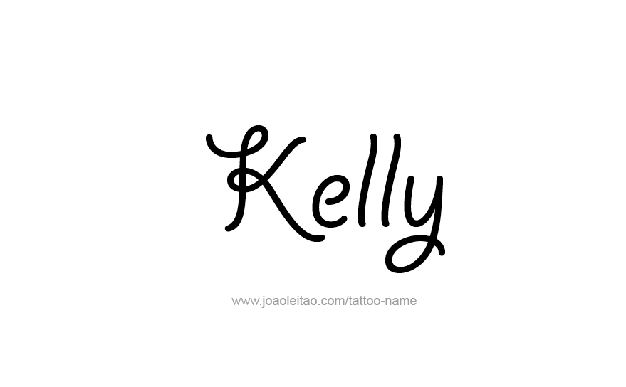 Kelly Name Tattoo Designs