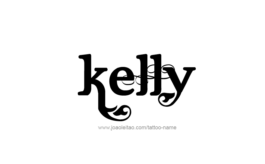 Tattoo Design Name Kelly   