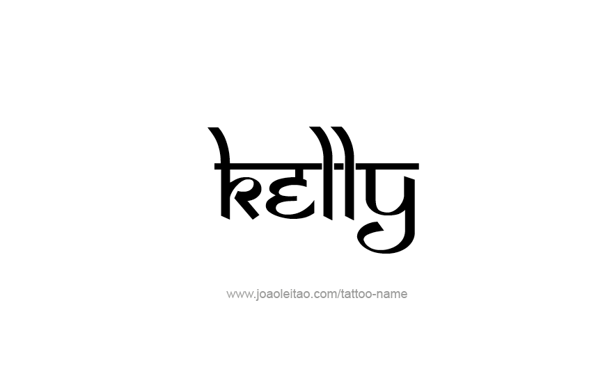 Tattoo Design Name Kelly   