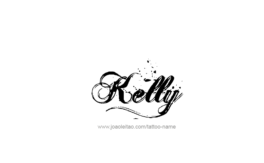 Tattoo Design Name Kelly   