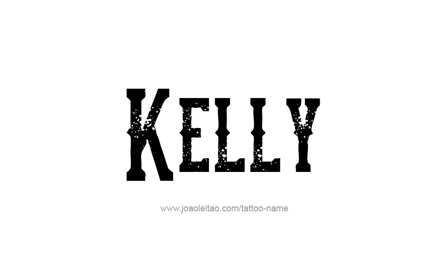 Tattoo Design Name Kelly   