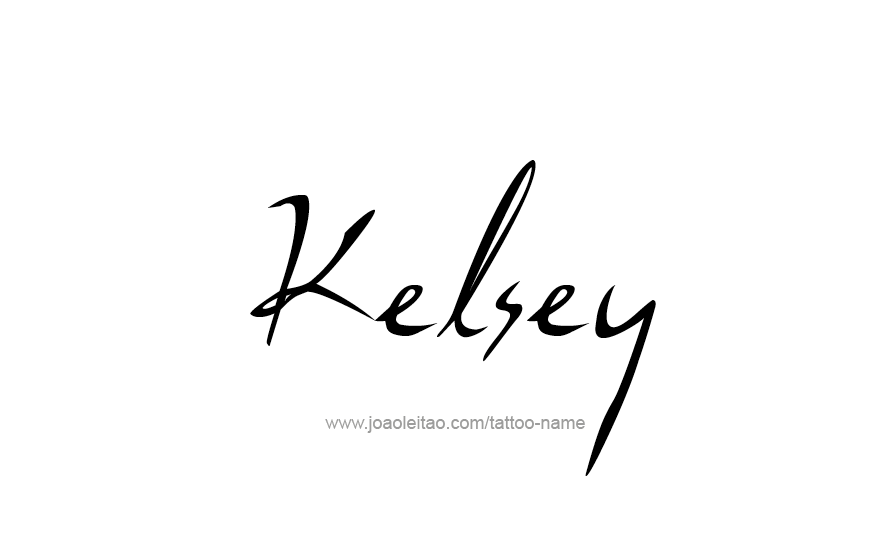 Tattoo Design Name Kelsey   