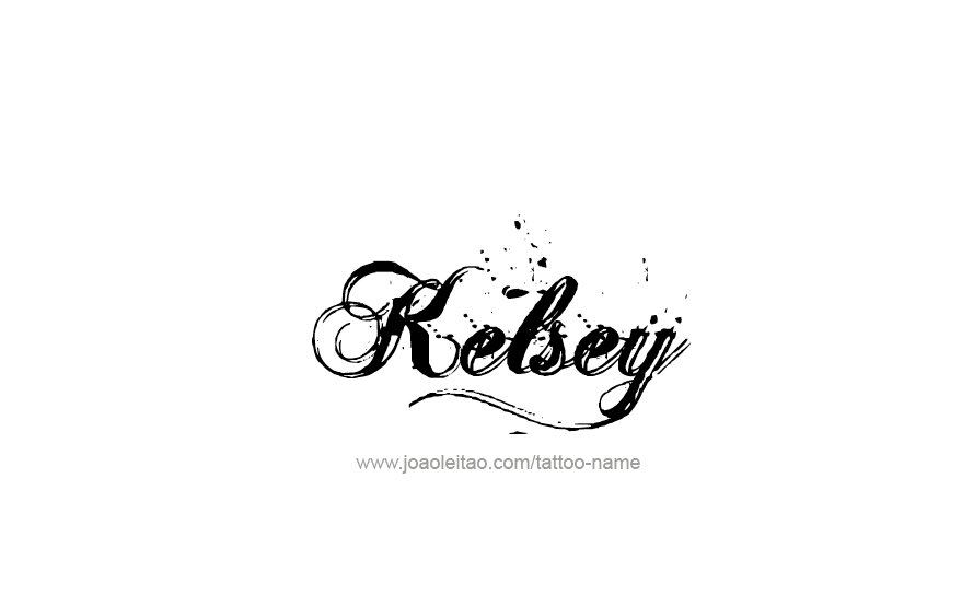 Tattoo Design Name Kelsey   