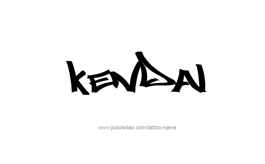 Tattoo Design Name Kendal   