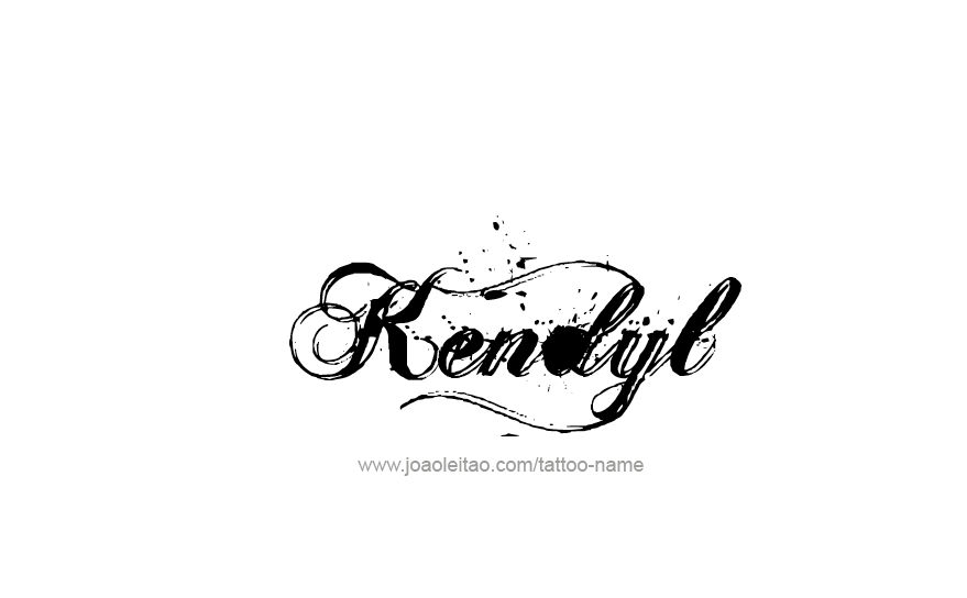 Tattoo Design Name Kendyl   