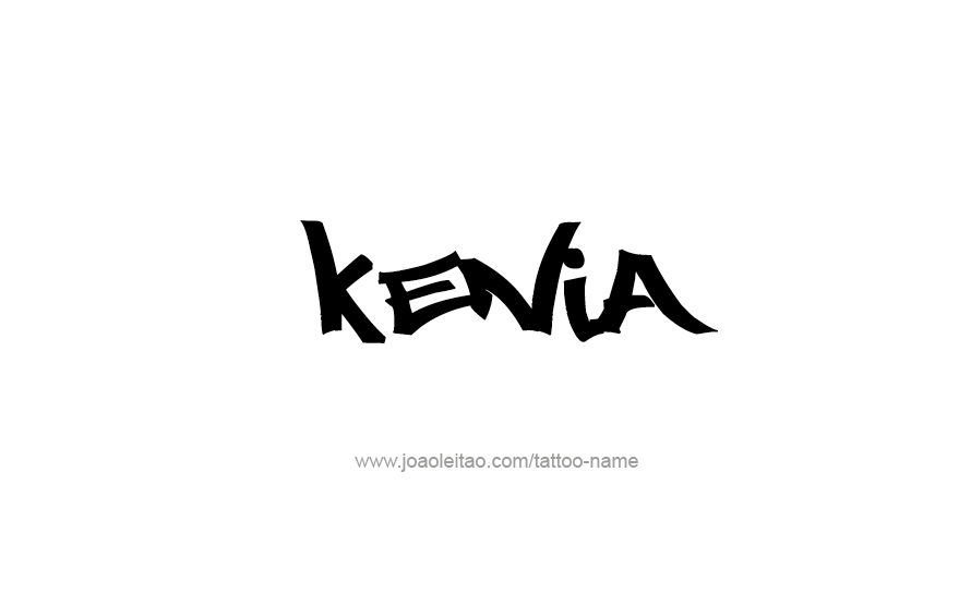 Tattoo Design Name Kenia   