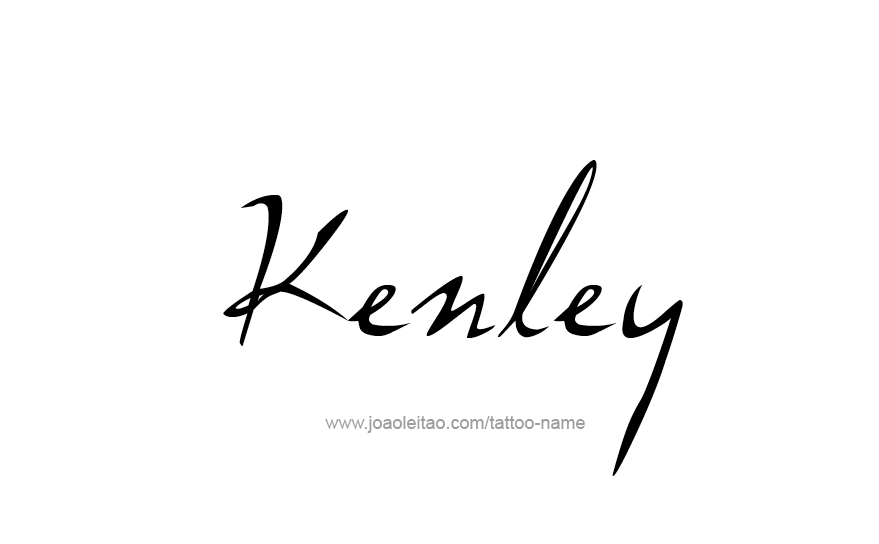 Tattoo Design Name Kenley   