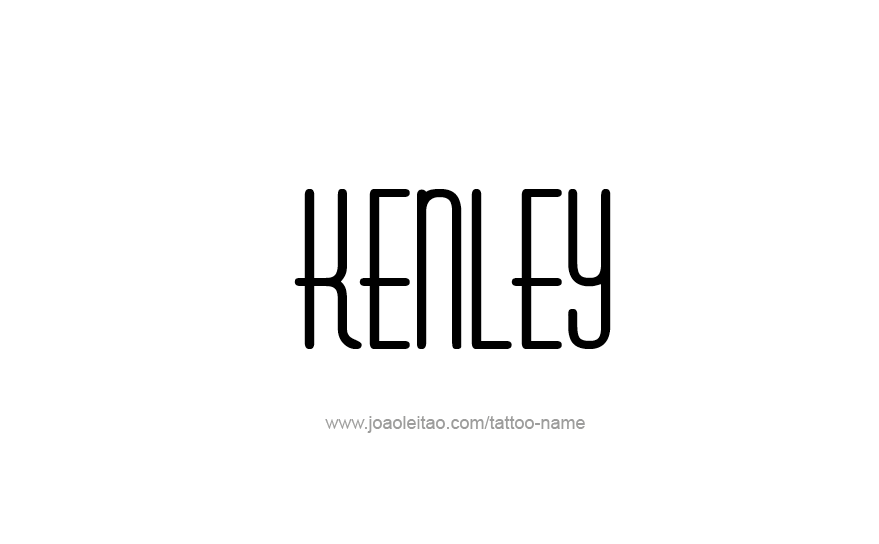 Tattoo Design Name Kenley   